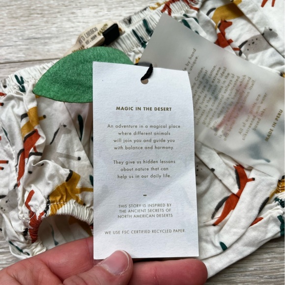 NWT Red Caribou Magic in the Desert Baby Bloomers Cotton Wild Horses 6-9 months - Picture 4 of 7